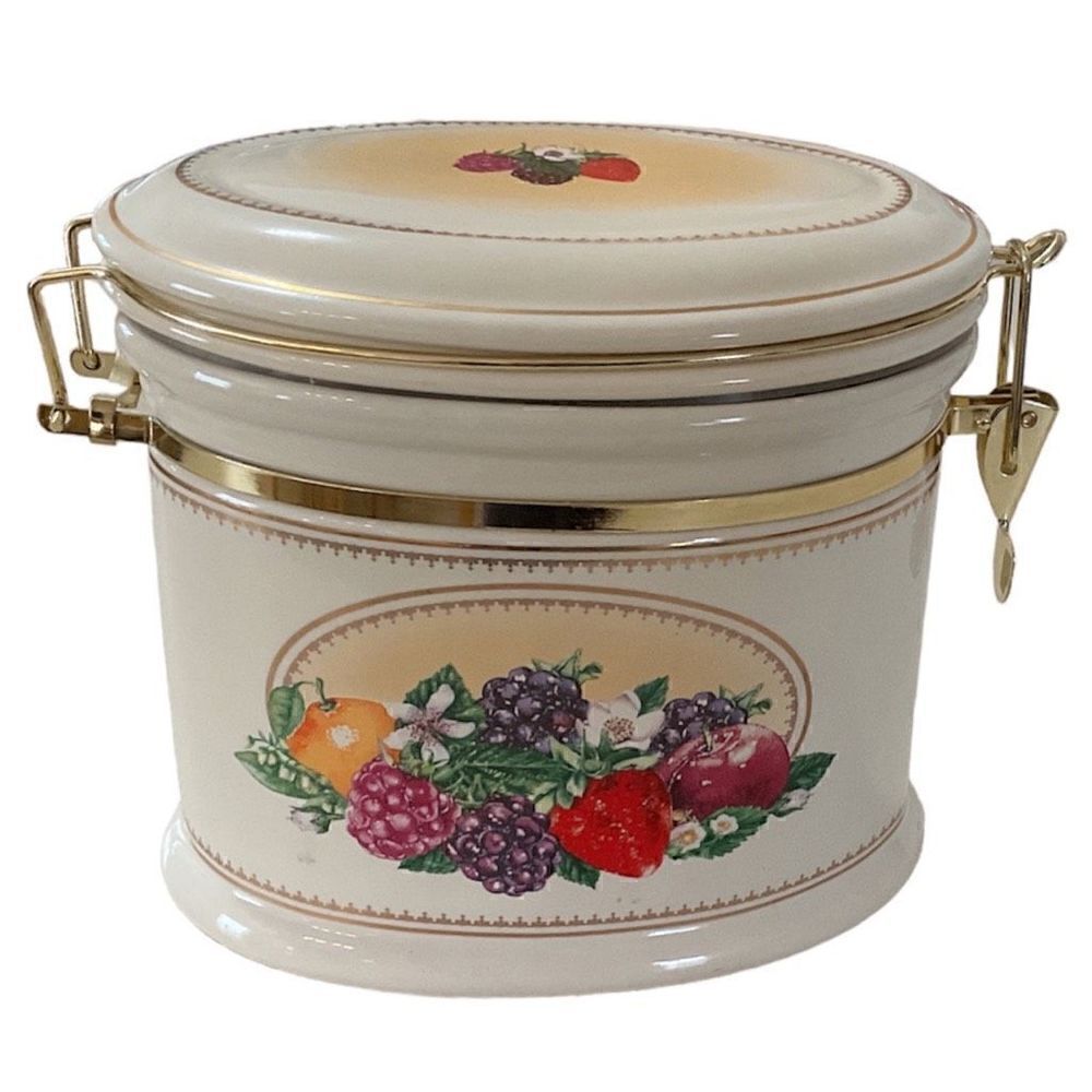 Knott’s Berry Farm Ceramic Airtight Canister NWOT